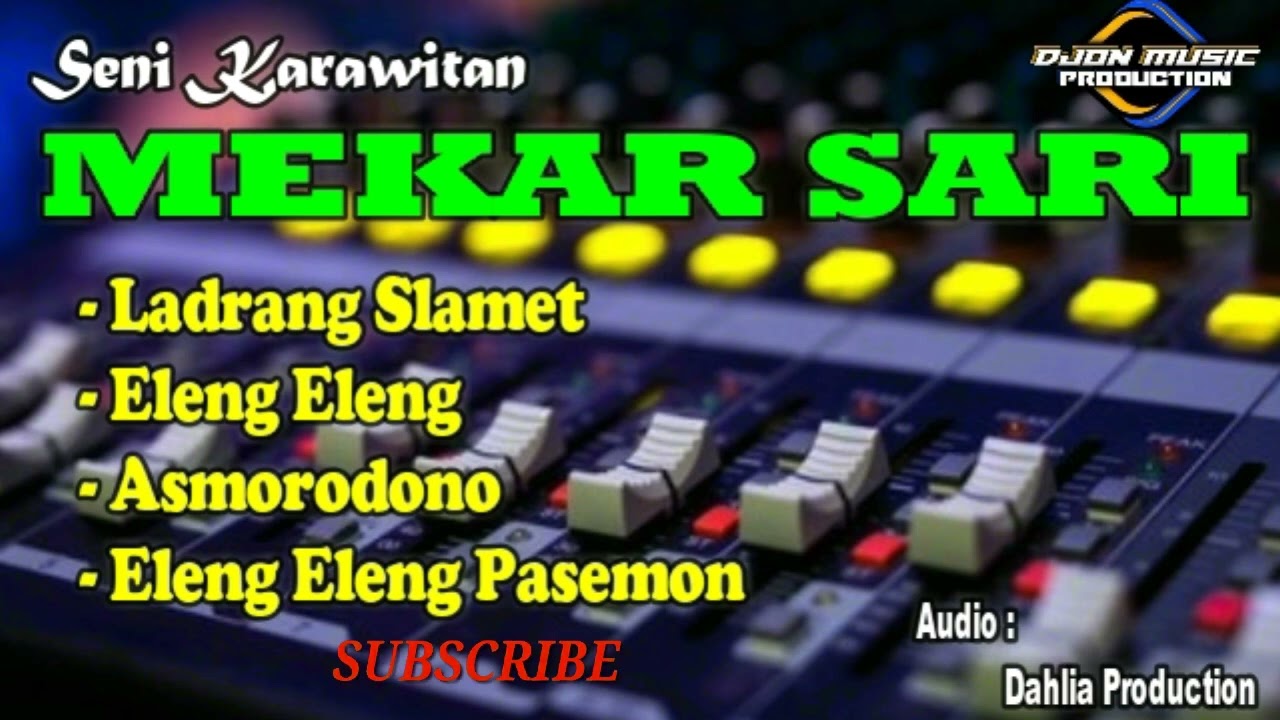 Gending Alusan Terbaru || Karawitan MEKAR SARI || Full Album Mp3 - Audio Dahlia