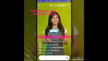 brainbaazi cheat code 1 June 2018  for 1:00 pm