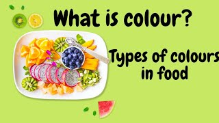 What Is Colour? Types Of Food Coloursnatural And Synthetic Colours