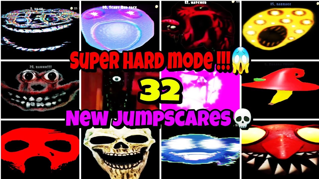 DOORS Super Hard Mode - All New Rush Jumpscares (Roblox Showcase) 