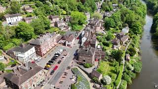 River Severn Ironbridge Gorge Drone Footage DJI mini 4 pro
