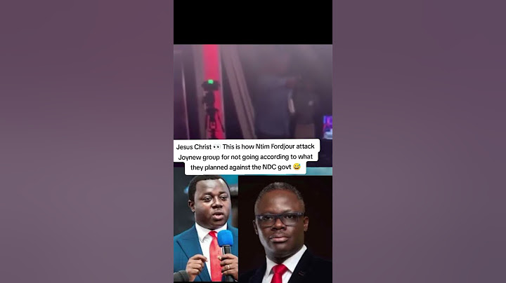 eiii 😂 Ntim fordjour attack joynews