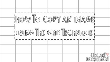 How to copy an image using the grid technique (Y10 Tools and Utensils Project)