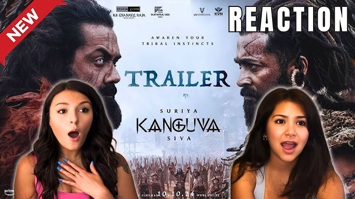 KANGUVA - Official Trailer Reaction | Suriya | Bobby Deol | Devi Sri Prasad | Siva