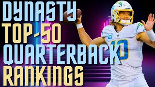 2022 Dynasty Top 50 Quarterback Rankings Keep Trade Cut - Fantasy Football Rankings