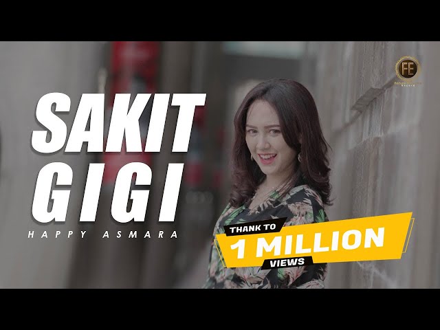 HAPPY ASMARA - SAKIT GIGI [ Remix Version ] ( Official Music Video ) class=