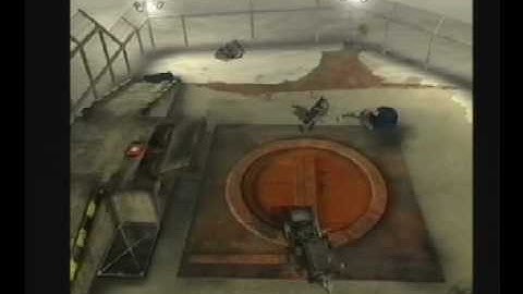 PS2 Robot Wars Lightning on the Military Base Arena