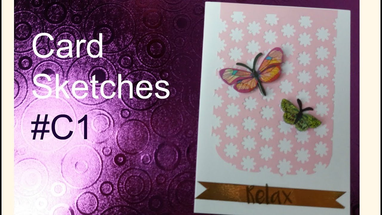 Card Sketches #C1 gestalten//bunteWelt kochenia