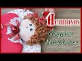 2 LINDOS ÁNGELES DE NAVIDAD / Manualidades navideñas para vender / 2 Christmas angels