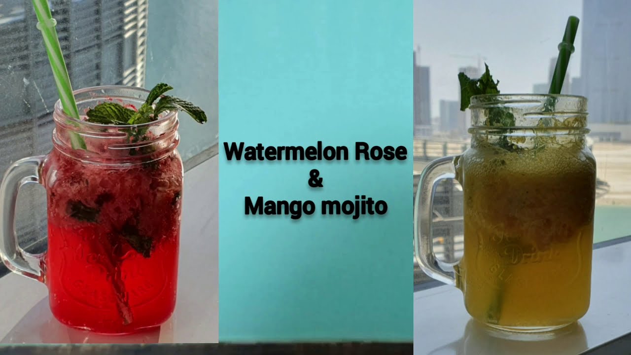 Watermelon rose mojito | Mango mojito |  | mojito at home | Mojito recipe in hindi | Summer drinks | Chatoro ki Rasoi