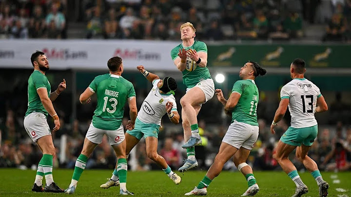 South Africa vs Ireland | Springboks v Ireland | Test 2 | International Rugby 2024