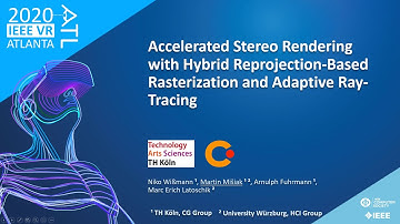 Accelerated Stereo Rendering with Hybrid Reprojection-Based Rasterization and Adaptive Ray-Tracing