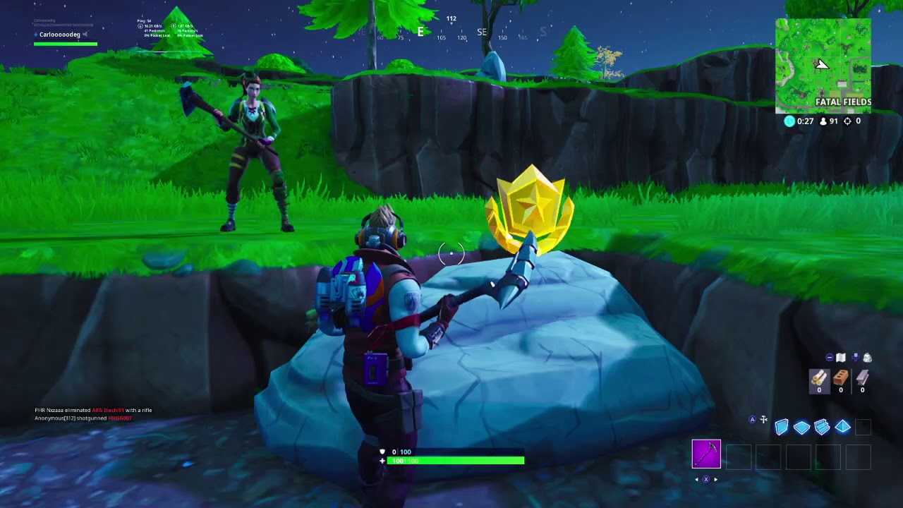 Follow the treasure map signpost in Junk Junction | Fortnite