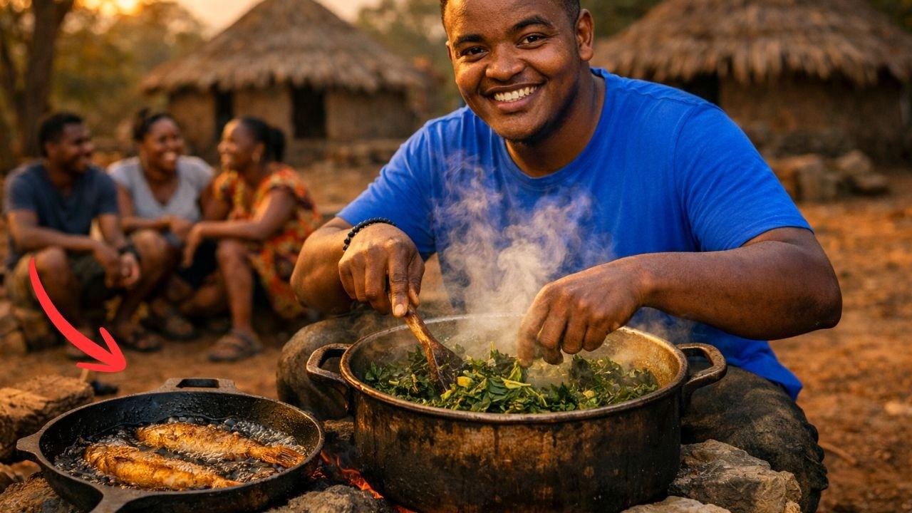 CÓMO PREPARAR UNO DE LOS PLATOS TÍPICOS DE MOZAMBIQUE: XIMA CON PESCADO SECO