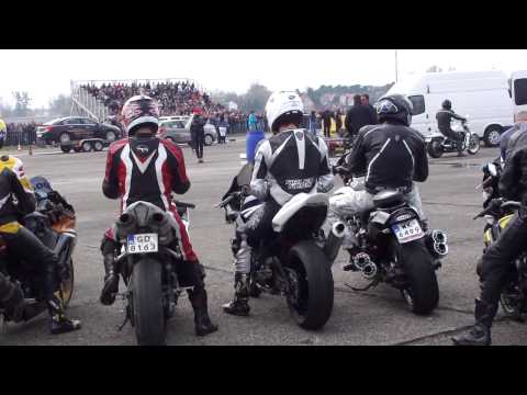 Ścigacze dragowe motocykle motory na 1/4mili :: SSS warszawa lotnisko bemowo 17 04 2011