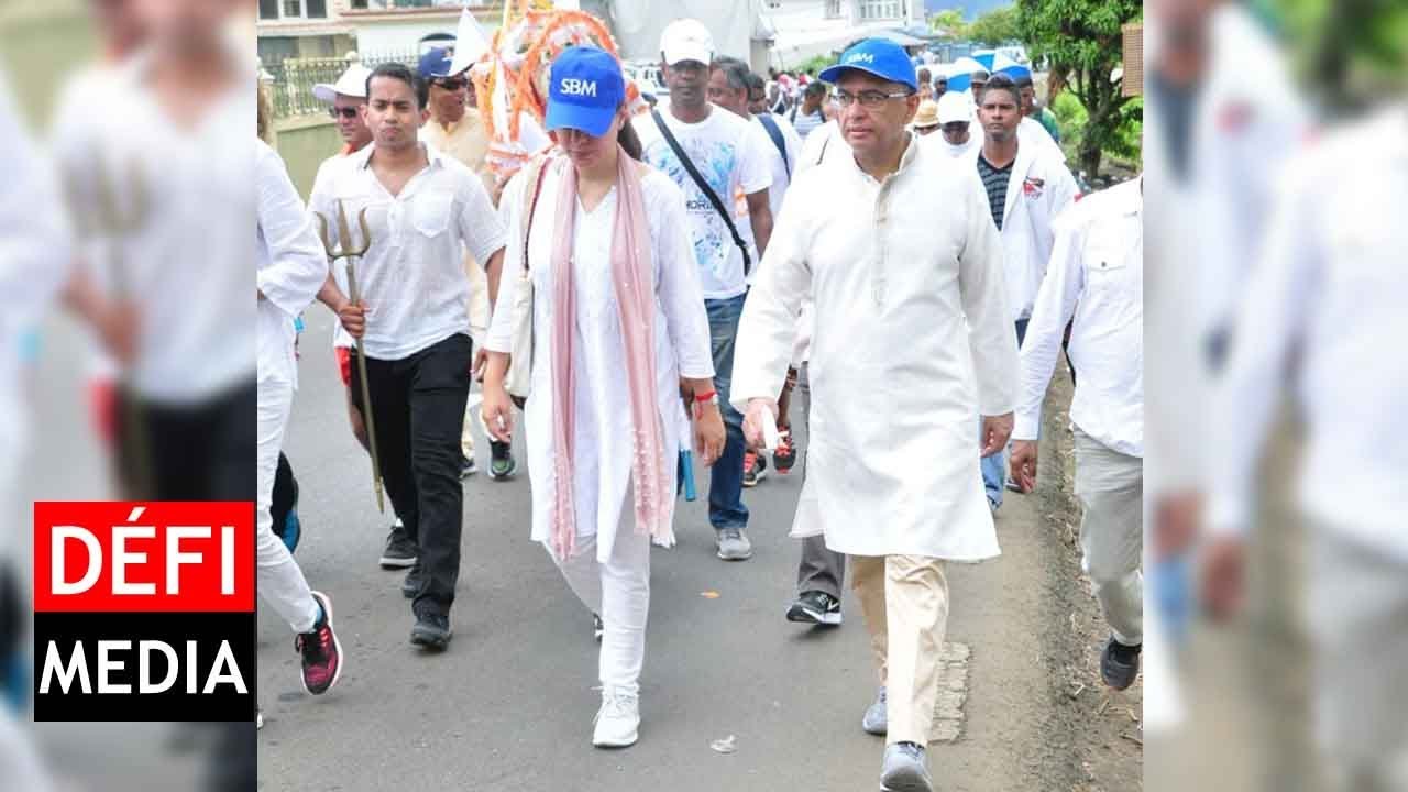 Maha Shivaratree : les 17 km de Pravind Jugnauth