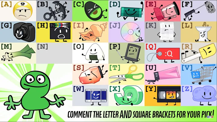 Object Show Tierlists #6: TPOT Debuters