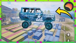 Is My Car FLYING? 😱 | PUBG MOBILE