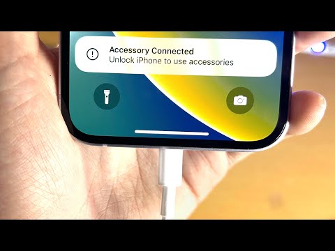 Unlock iPhone To Use Accessories SOLVED! (Not Charging/Connecting)