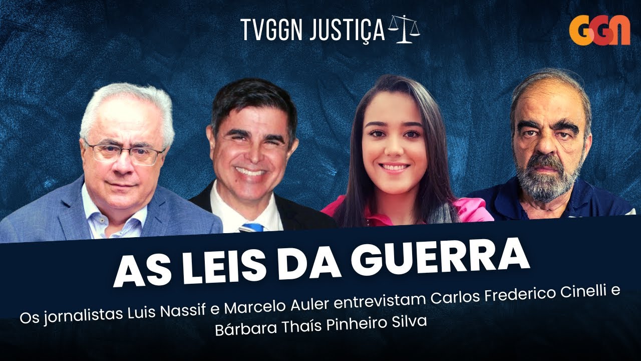 O DIREITO INTERNACIONAL HUMANITÁRIO À LUZ DO CONFLITO ISRAEL x HAMAS | TVGGN JUSTIÇA | 13.10.23