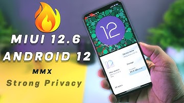 Android 12 Update with MIUI 12.6 : Privacy Features !🔥 | Android 12 MIUI 12.6 MMx Mi 11x / Poco F3