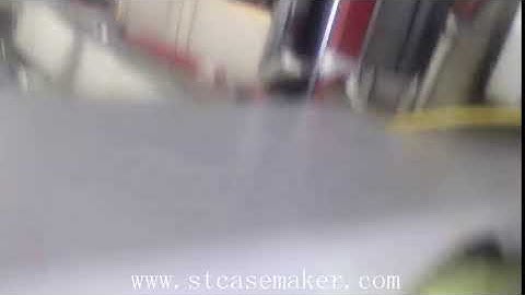 ST040PP+MP Automatic Case Lining Machine+Magnet Pasting