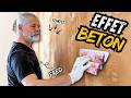 COMMENT Réaliser Un Mur EFFET BÉTON CIRE En 2 TEINTES 