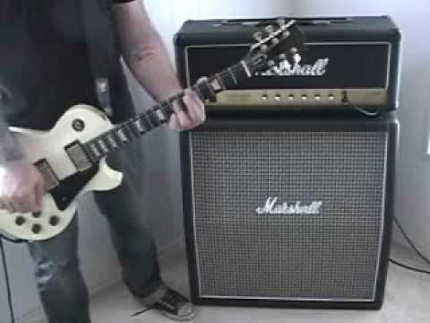 1982 Marshall JCM 800 2203 through a 1960ax cab