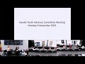 Gawler Youth Advisory Meeting - Nov 6, 2023