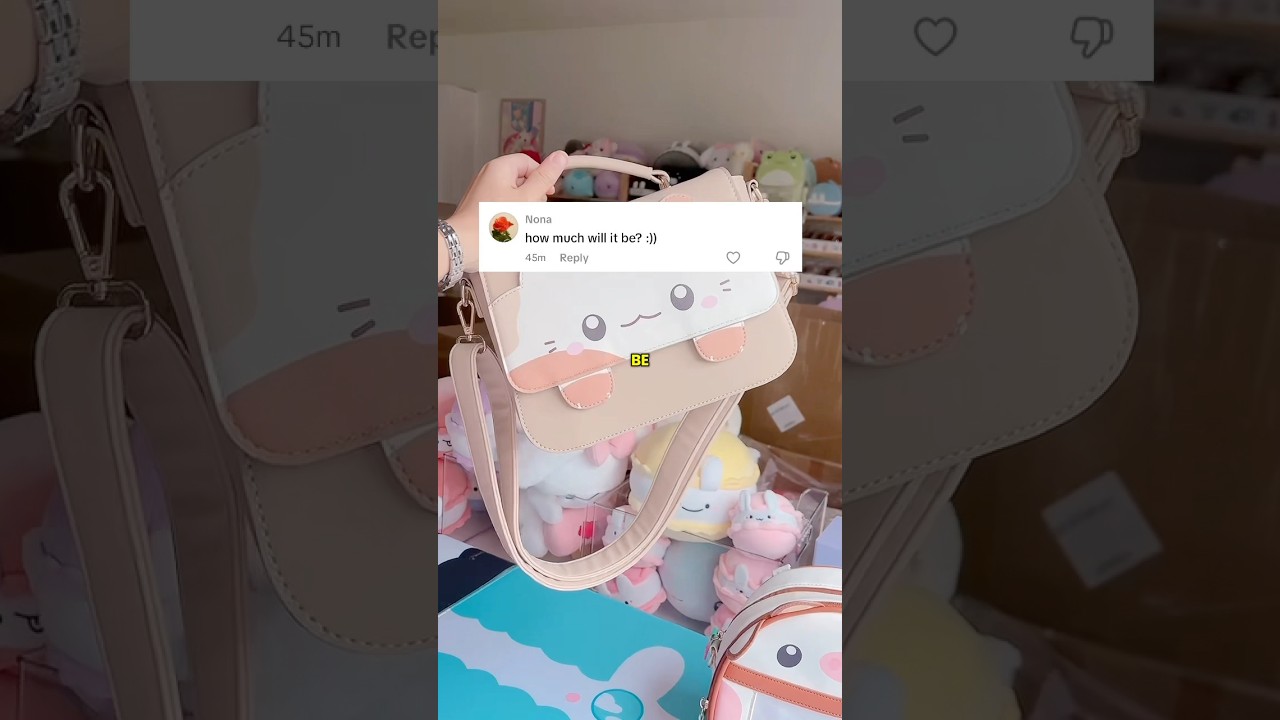 How much will the cat purse COST? 🐈🩷 Preorders open 8/17 at 7PM EST 💗