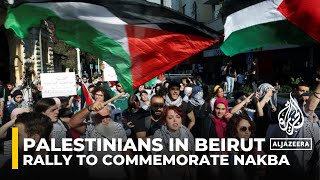 Palestinian refugees in Beirut denounce new Nakba in Gaza