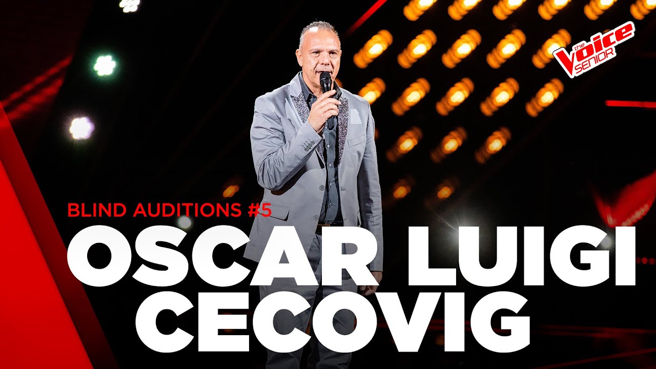 Oscar Luigi Cecovig - “Viceversa” | Blind Auditions #5 |The Voice Senior Italy | Stagione 2
