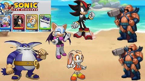 Sonic The Hedgehog || SEGA HEROES || (Android,ios) Gameplay - Walkthrough