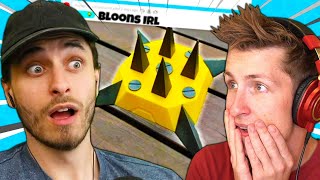 Reacting to Bloons TD 6 in REAL LIFE!