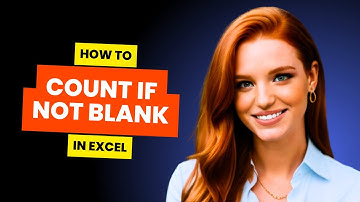 How to Count If Not Blank in Excel in Just 3 Minutes 📊