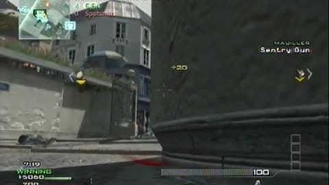 MW3 amazing triple EMP grenade kill