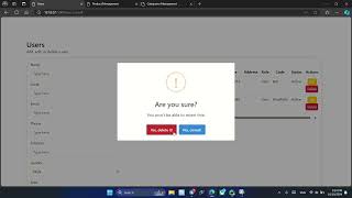 Python add update delete