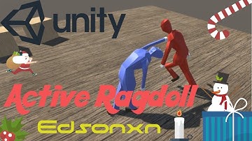 Active Ragdoll || Like Gang Beasts || Unity 2017 || Edsonxn
