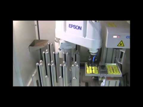 cab Laser Robo Marking Cell (in Deutsch)