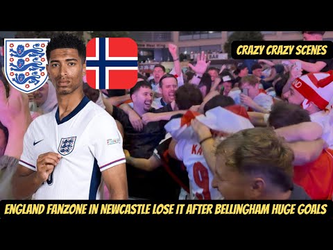 England fans CRAZY SCENES AT 1AM IN THE STREETS AFTER WINNING 2-1 AGAINST NORWAY !!!!!