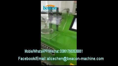 EPS200 common rail piezo injector test bench.