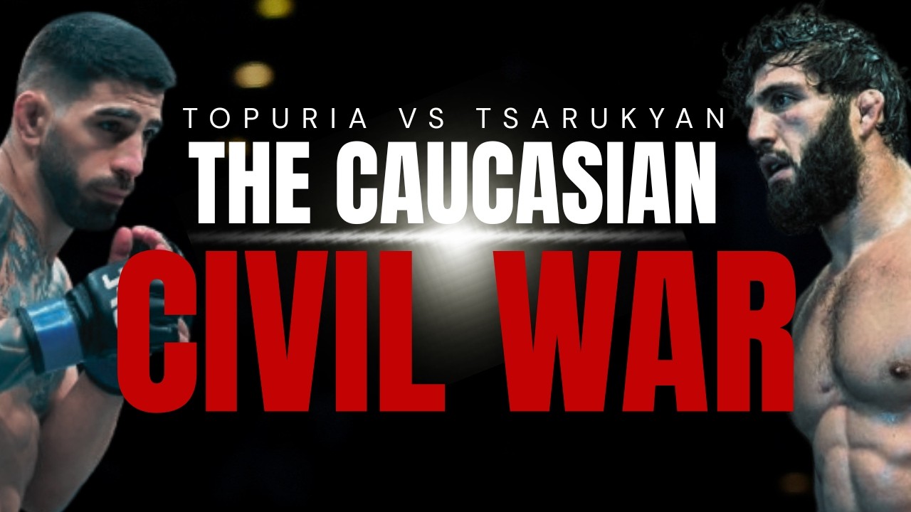 THE CAUCASIAN CIVIL WAR: Ilia Topuria vs Arman Tsarukyan #ufc #mma