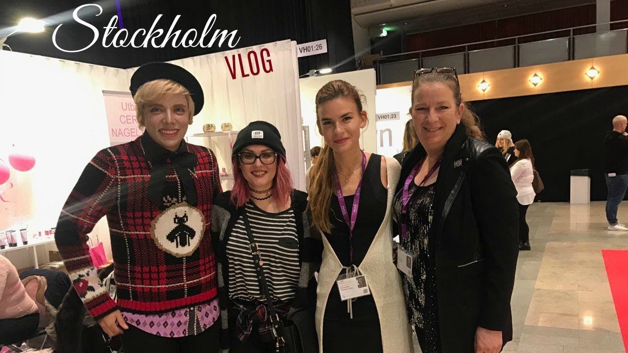 Stockholm Vlog: Max Estrada shows crystals application on nails