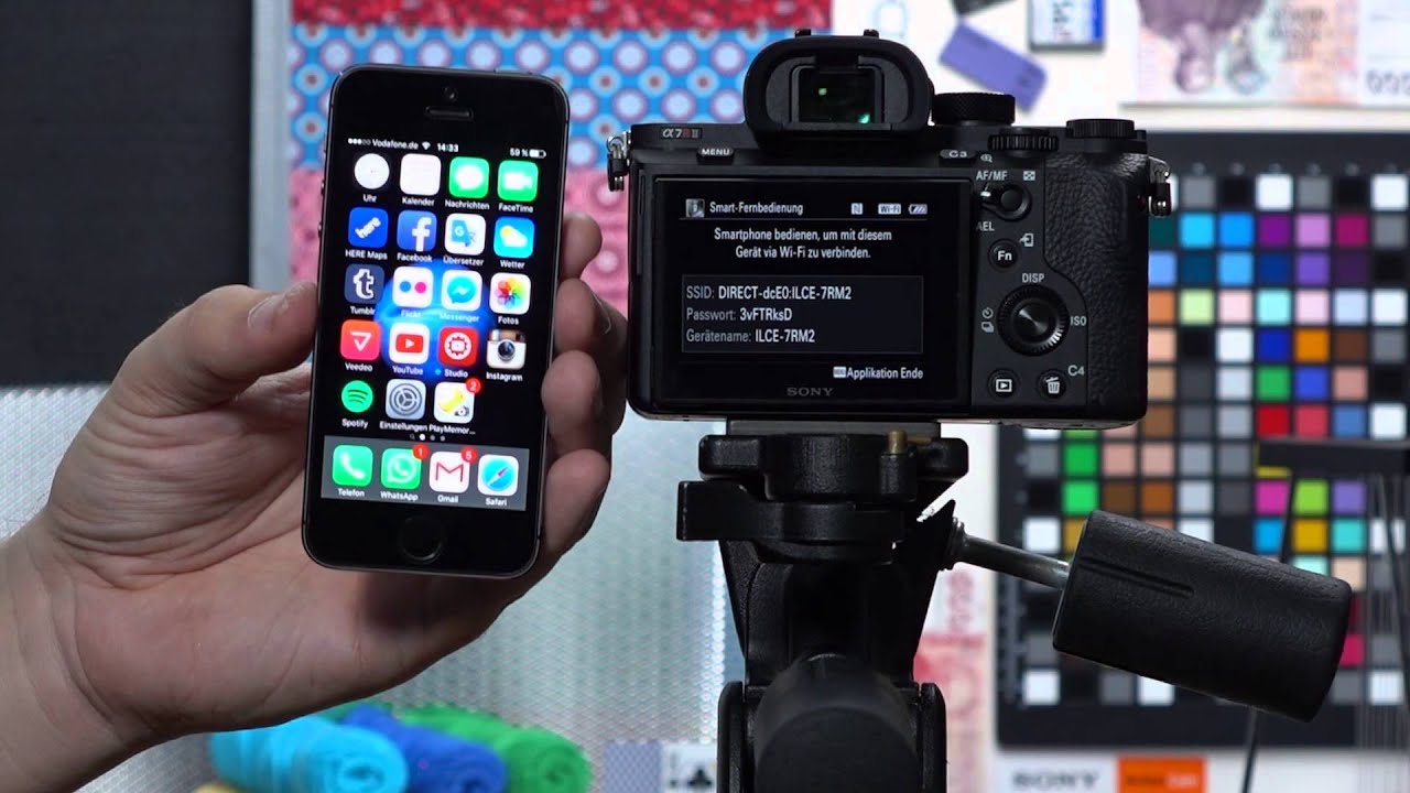 Sony Alpha Kamera Mit Dem Iphone Fernsteuern Youtube