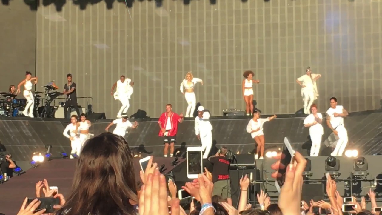 Justin Bieber 'Where Are U Now' Live BST Hyde Park 2/7/2017