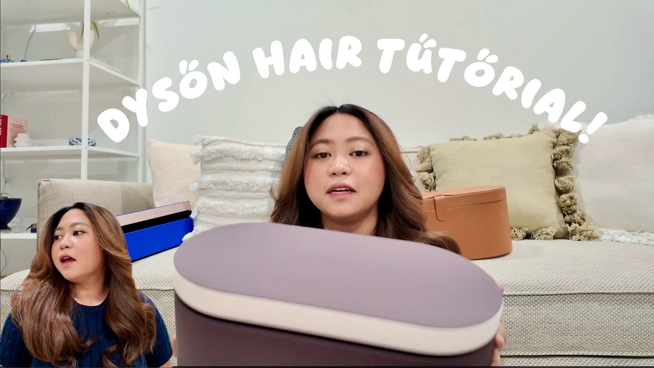 How I style my Hair using Dyson Airwrap Co-anda2x! | Kristina Cabria
