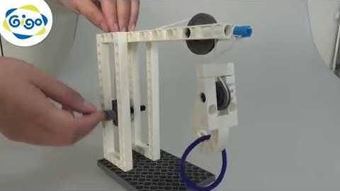 Gigo Force And Simple Machine #1234R 18.Flagpole 19.Crane Product