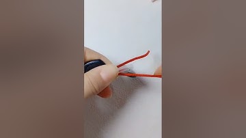 Hướng dẫn cách thắt nút dây cực đẹp #shorts