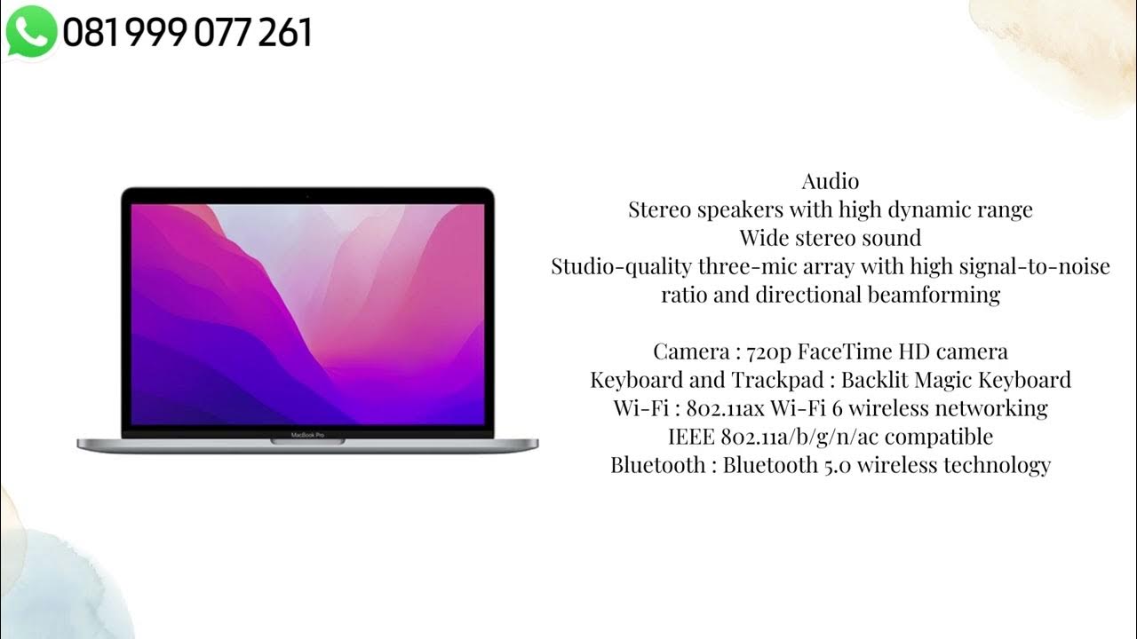 Macbook Pro Z16S 13 M2 chip 8core CPU 10core GPU 16GB 512GB iBox 