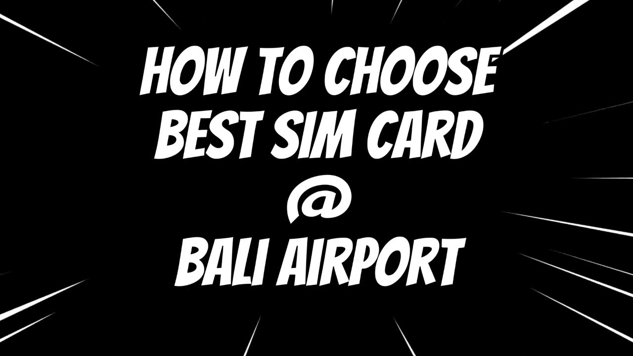 best sim card for bali in 2023 YouTube